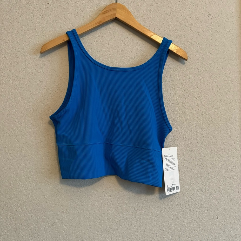 Lululemon Power Pivot Tank Top Poolside